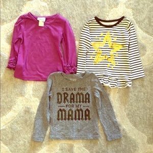 2t Long Sleeve Shirt BUNDLE